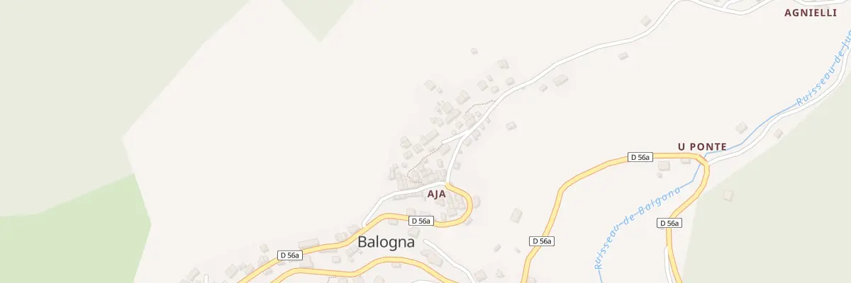 Plan du 5094 Cardiccia à Balogna