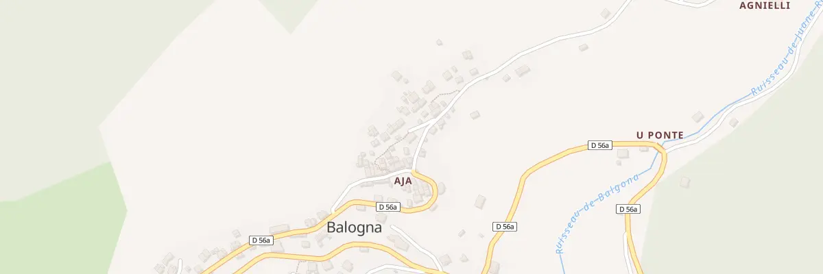 Plan du 5098 Cardiccia à Balogna
