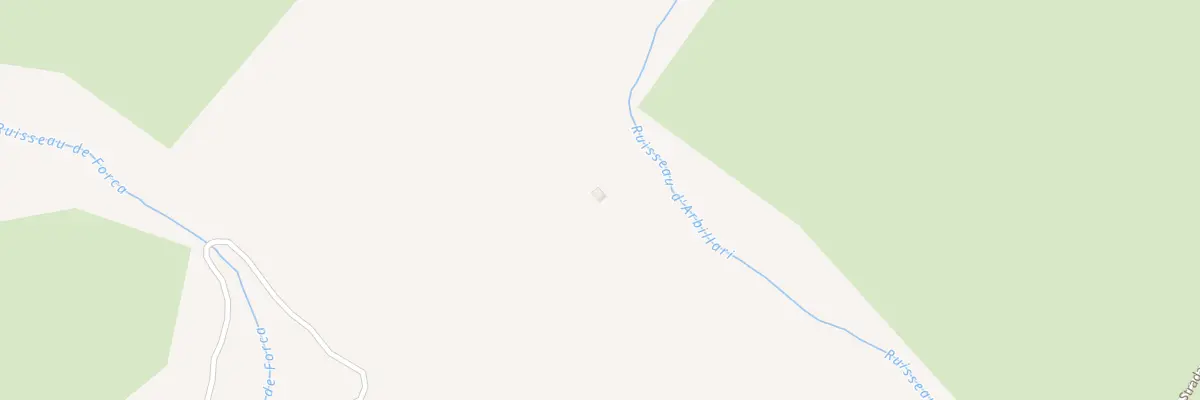 Plan du 5089 Pozzaccio à Arbori