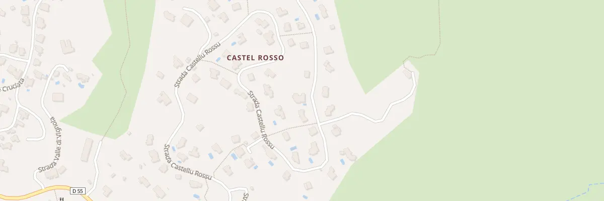 Plan du 5579 Castello Rosso à Pietrosella