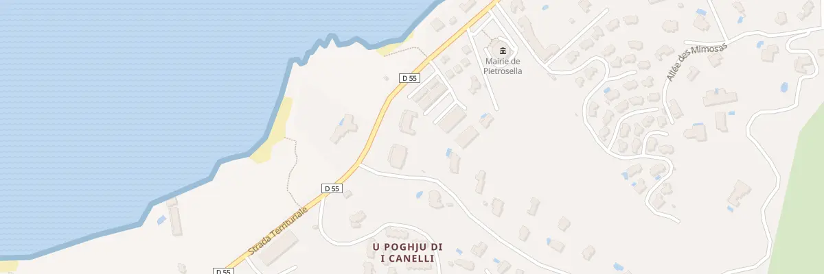 Plan du 5699 Sorbella à Pietrosella