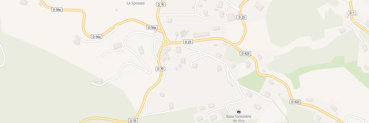 Plan du 5643 Saint Antoine à Vico