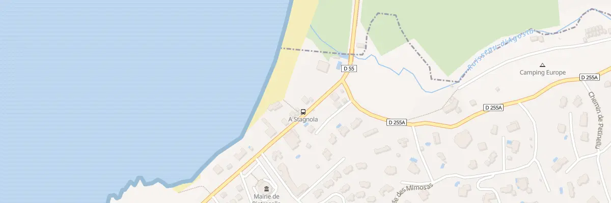 Plan du 5088A Agnarello à Pietrosella