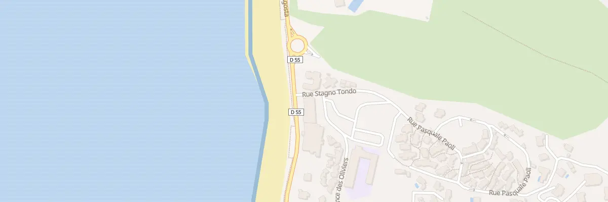 Plan de Res Strada Agosta à Albitreccia
