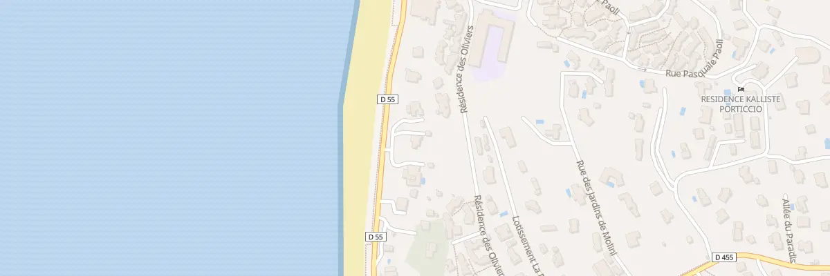 Plan du 5138 Marincaggi à Albitreccia