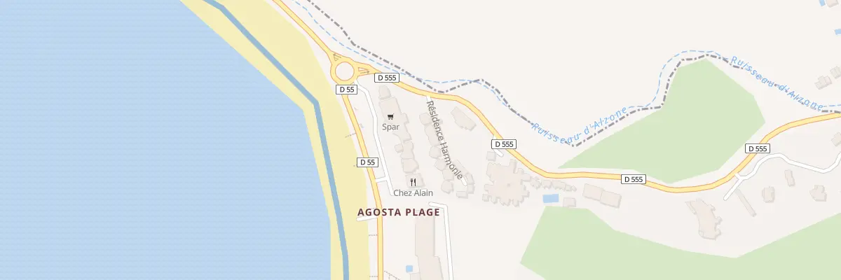 Plan du 5184 Aucciula à Albitreccia