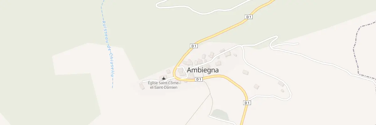 Plan du 5019 Ambiegna à Ambiegna