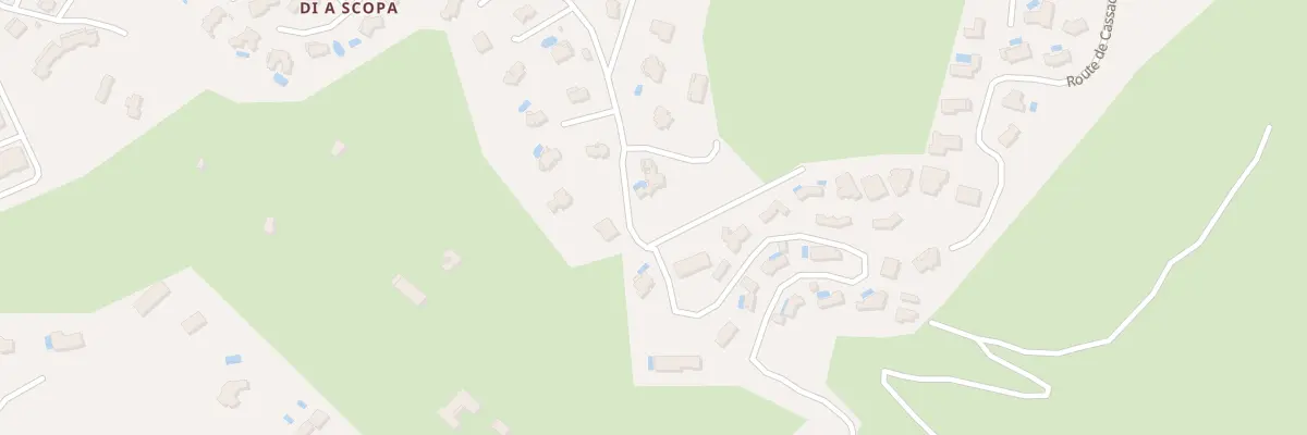 Plan du 19 Sorbella à Pietrosella