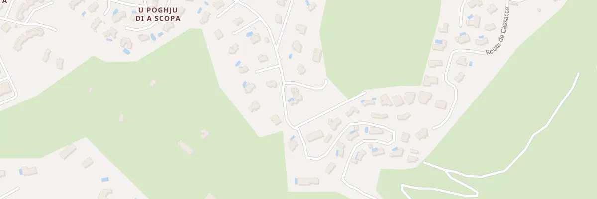 Plan du 5762 Sorbella à Pietrosella