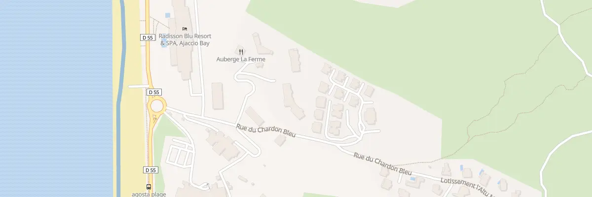 Plan du 182F Rotajolo à Albitreccia