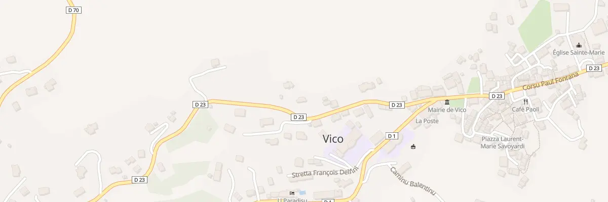 Plan du 5008 Fontanella à Vico