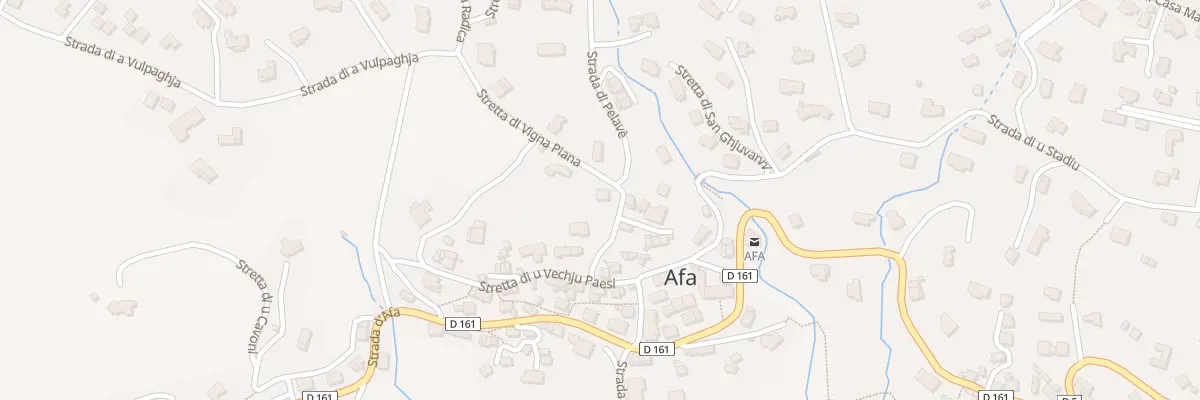 Plan du 5014 Cavone à Afa