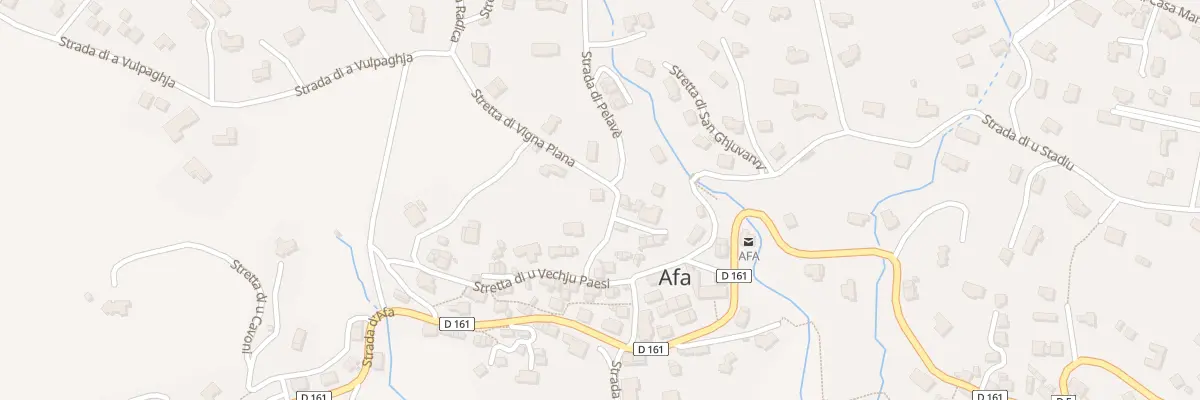 Plan du 5438 Cavone à Afa