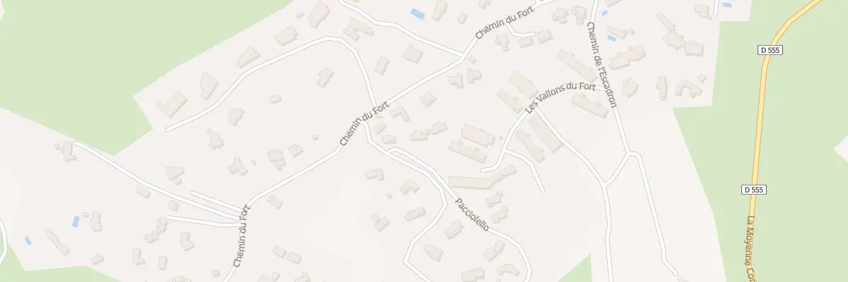 Plan du 262F Rte du Fort à Grosseto-Prugna