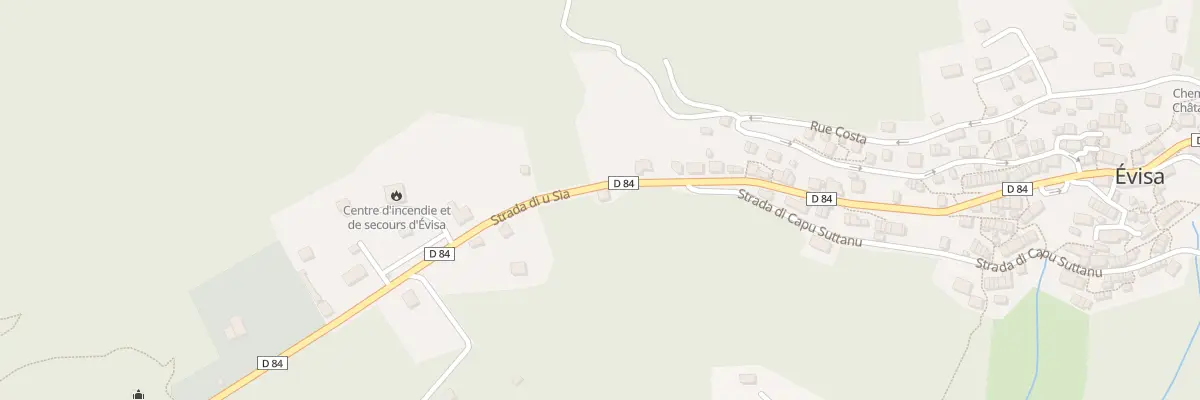 Plan du 5208 Cruciata à Évisa