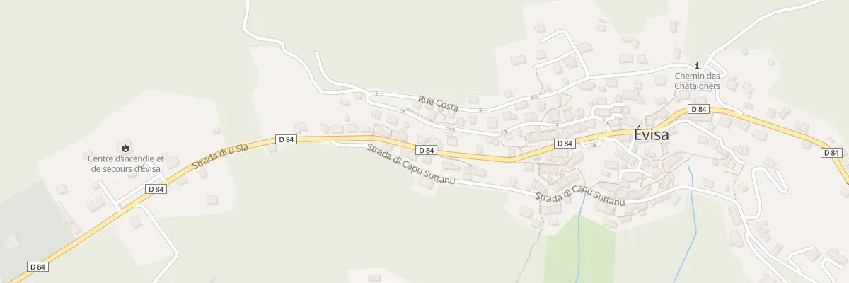 Plan du 5081 Pulonelli à Évisa