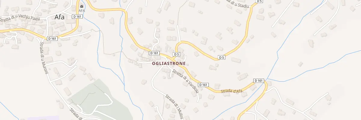 Plan du 5079 Ogliastrone à Afa
