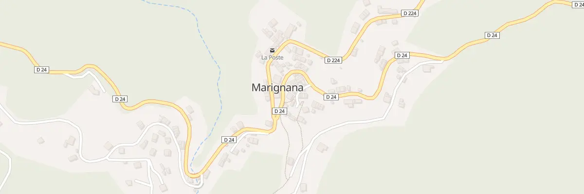 Plan du 5070 Capo Soprano à Marignana