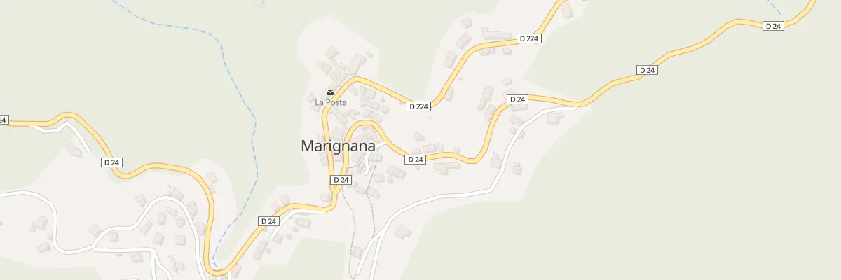 Plan du 5093 Pione à Marignana