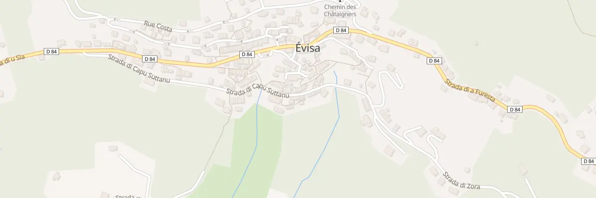 Plan du 5127 Capo Sottano à Évisa