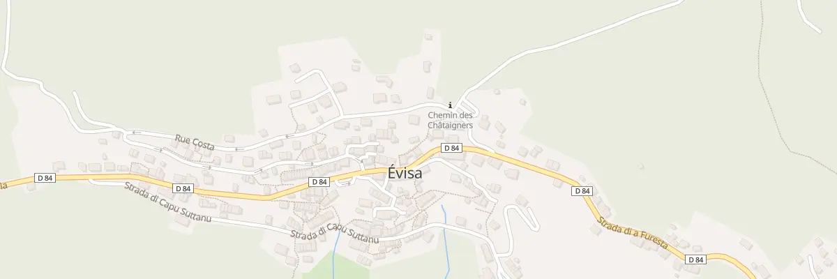 Plan du 5030 Costa à Évisa