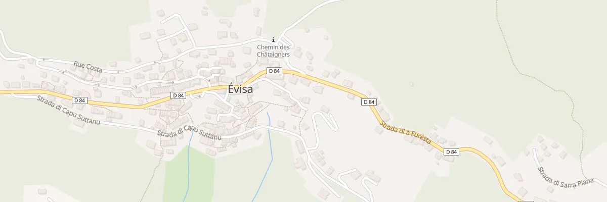 Plan du 5154 Casanova à Évisa