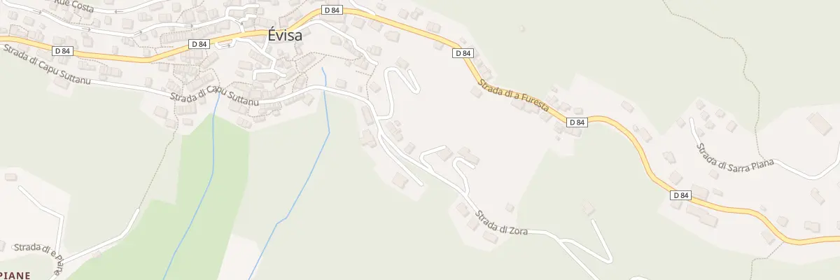 Plan du 5198A Polloneta à Évisa