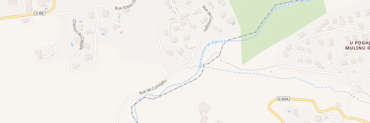 Plan de Tozza à Albitreccia