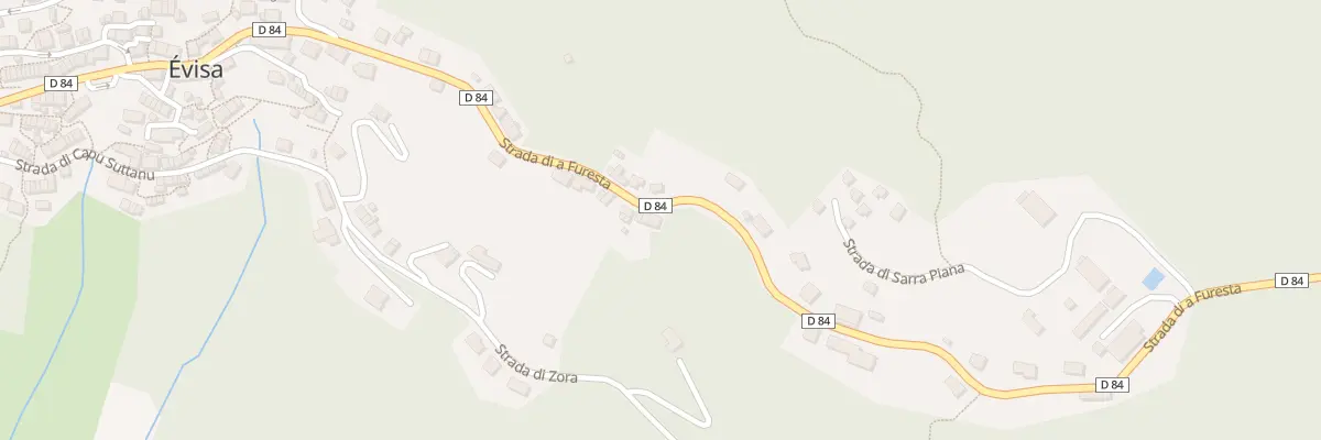 Plan du 5184 Luca à Évisa