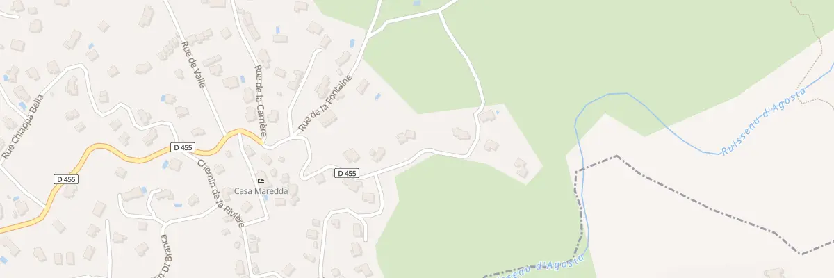 Plan du 5526 Valle Di L’aja à Albitreccia