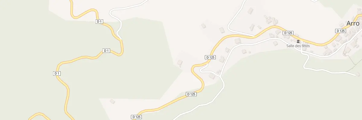 Plan du 5044 La Vazina à Arro