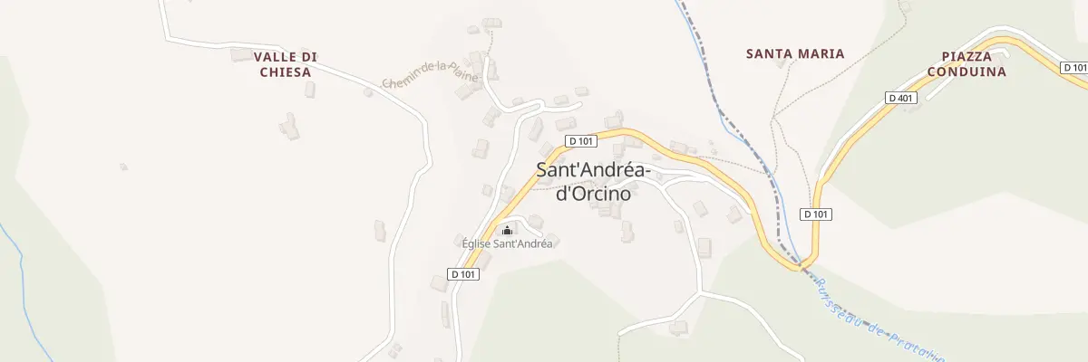 Plan du 5049 Chiosa Poggiole à Sant’Andréa-d’Orcino
