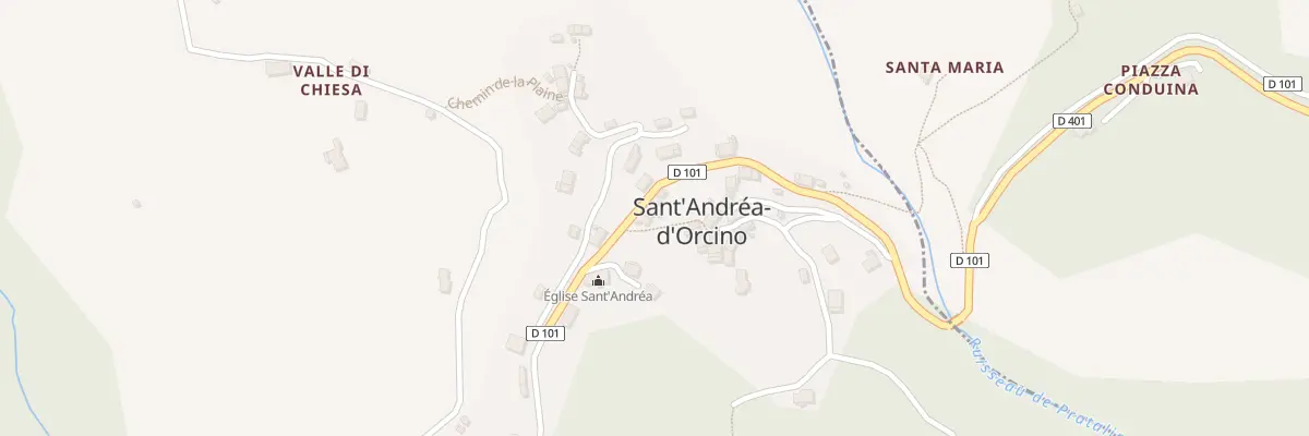 Plan du 5050 Chiosa Poggiole à Sant’Andréa-d’Orcino