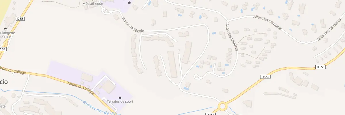 Plan du 212A Viva à Grosseto-Prugna