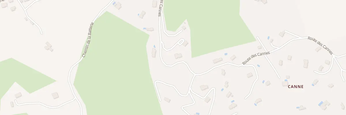 Plan du 1 Canne à Grosseto-Prugna