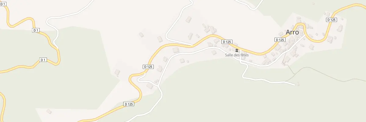 Plan du 5050 Furmicolosa à Arro