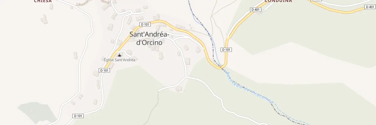 Plan du 5075 Coletta à Sant’Andréa-d’Orcino