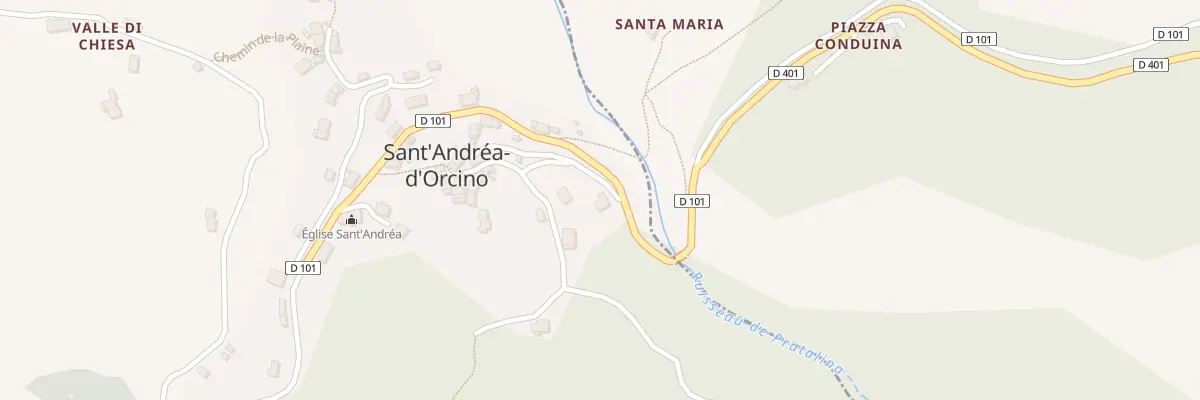 Plan du 5107 Tinto à Sant’Andréa-d’Orcino