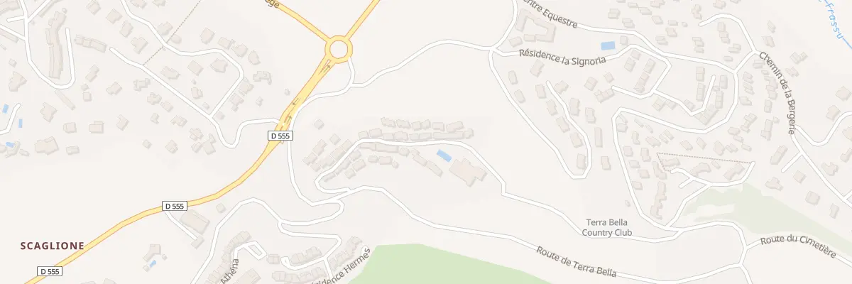 Plan du 5400 Vge de Terra Bella à Grosseto-Prugna