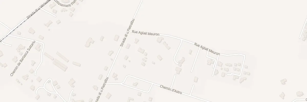 Plan du 62 Rue Aglaë Meuron à Calenzana