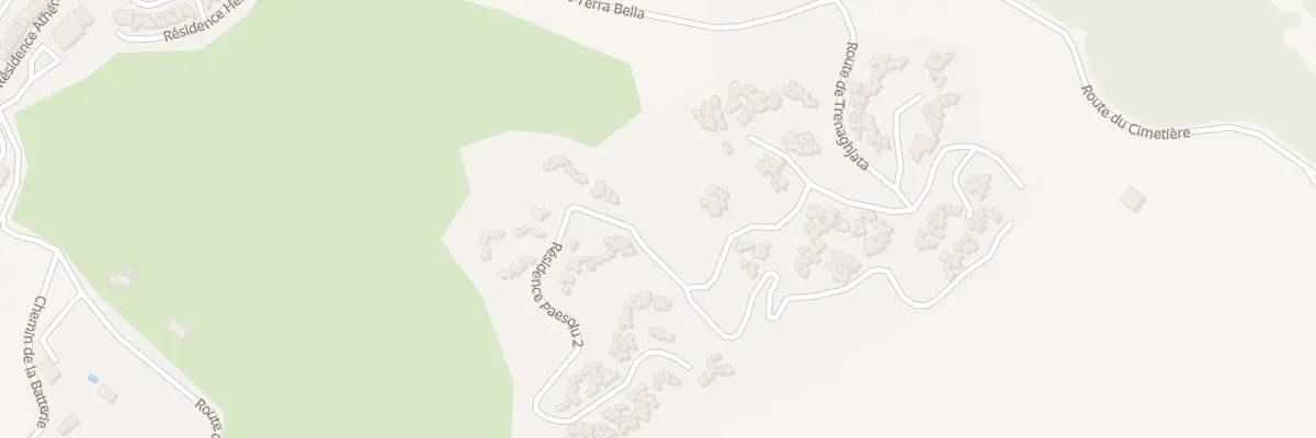 Plan du 5401B Vge de Terra Bella à Grosseto-Prugna