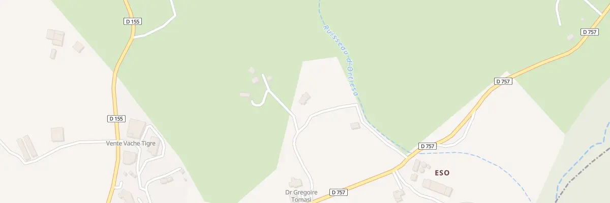 Plan du 5267 Cintrone à Serra-di-Ferro