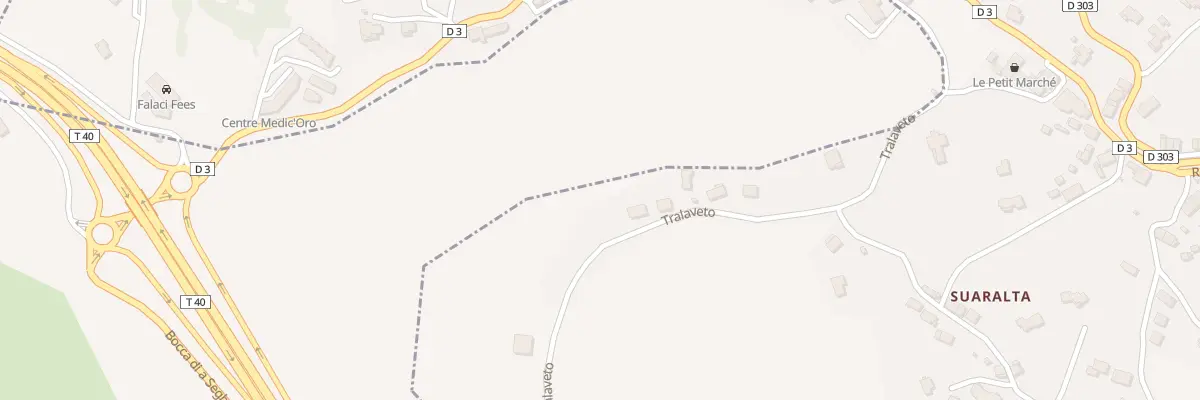 Plan du 9591 Suaralta à Bastelicaccia