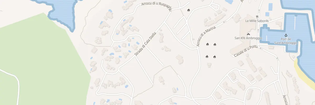 Plan du 55555 Chiosello Sant Ambroggio à Lumio