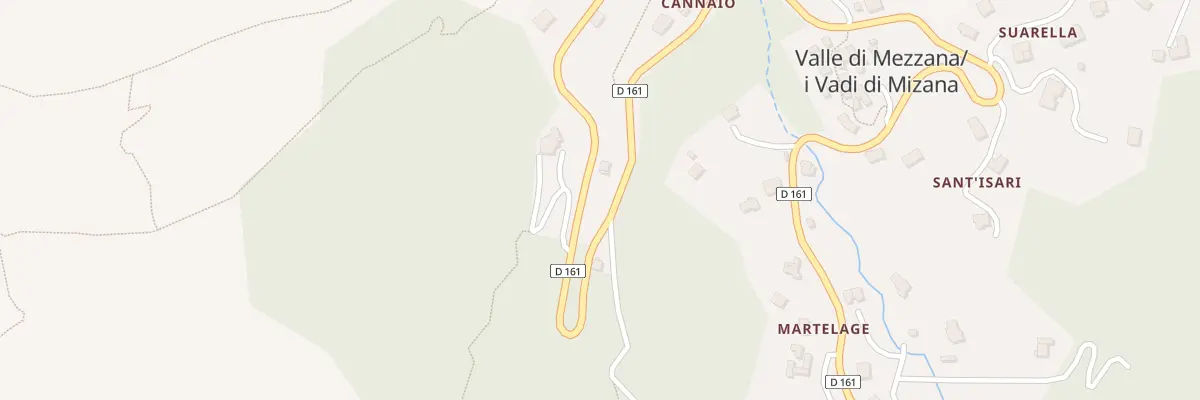 Plan du 5001 Chiosella à Valle-di-Mezzana