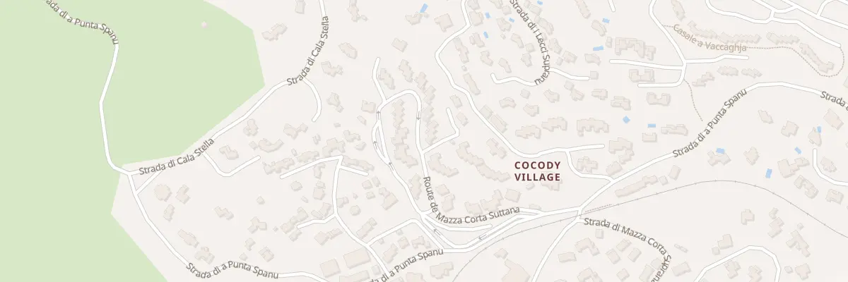 Plan du 5205A Maza Corta à Lumio