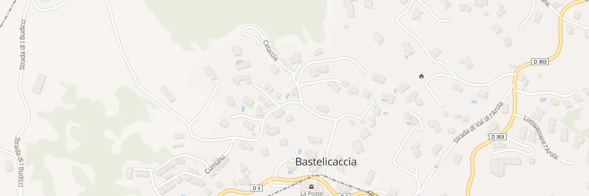 Plan du 5346 Communu à Bastelicaccia