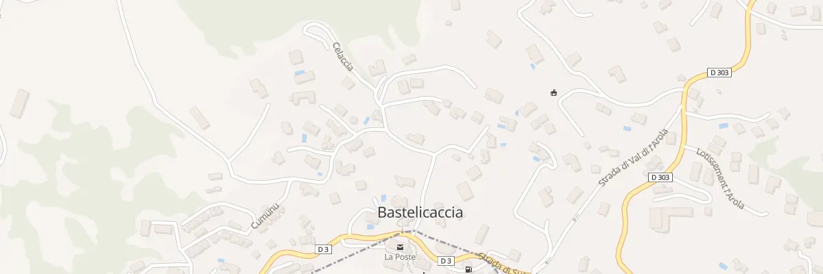 Plan du 5297 Communu à Bastelicaccia