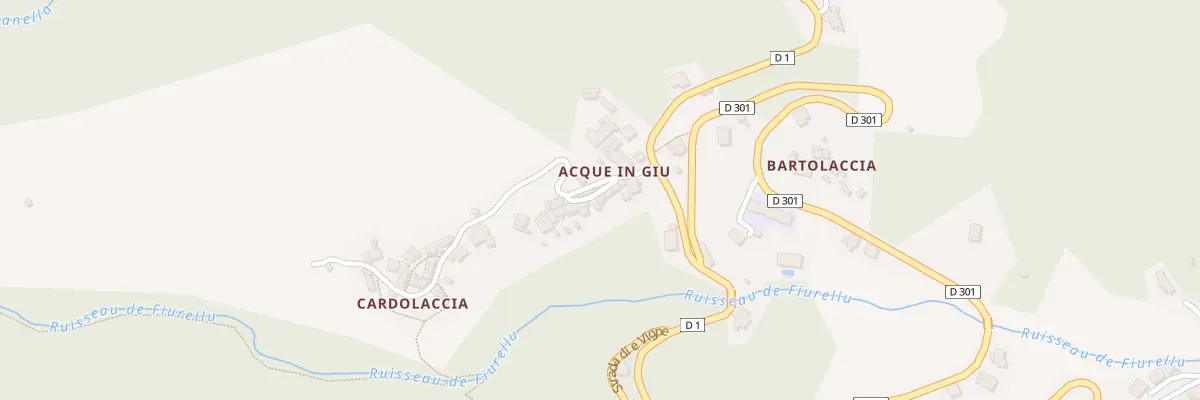Plan du 5018 Acquangiu à Sari-d’Orcino