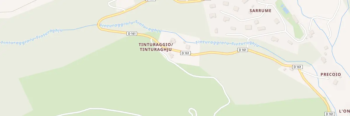 Plan du 5128 Tinturage à Valle-di-Mezzana